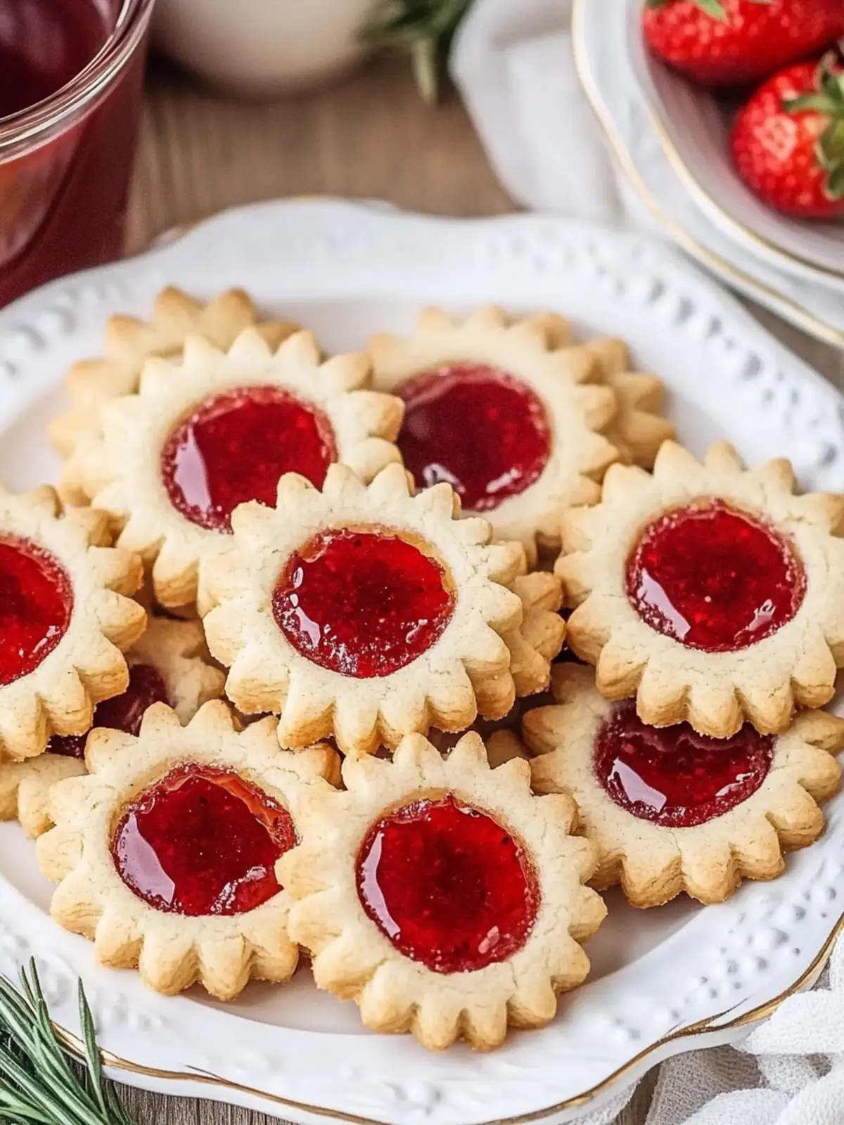 Delicious Shortbread Linzer Cookies: A Sweet Homemade Treat 5 Shortbread Linzer Cookies