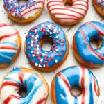 Create Festive Red White & Blue Swirl Donuts at Home 6 Red White & Blue Swirl Donuts