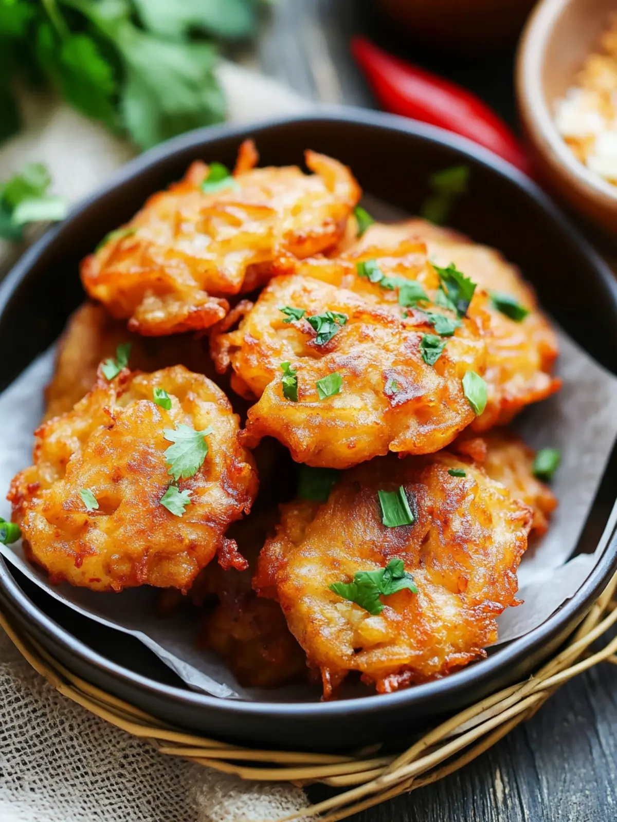 Irresistible Taro Fritters: Crispy, Flavor-Packed Delight 4 Taro Fritters