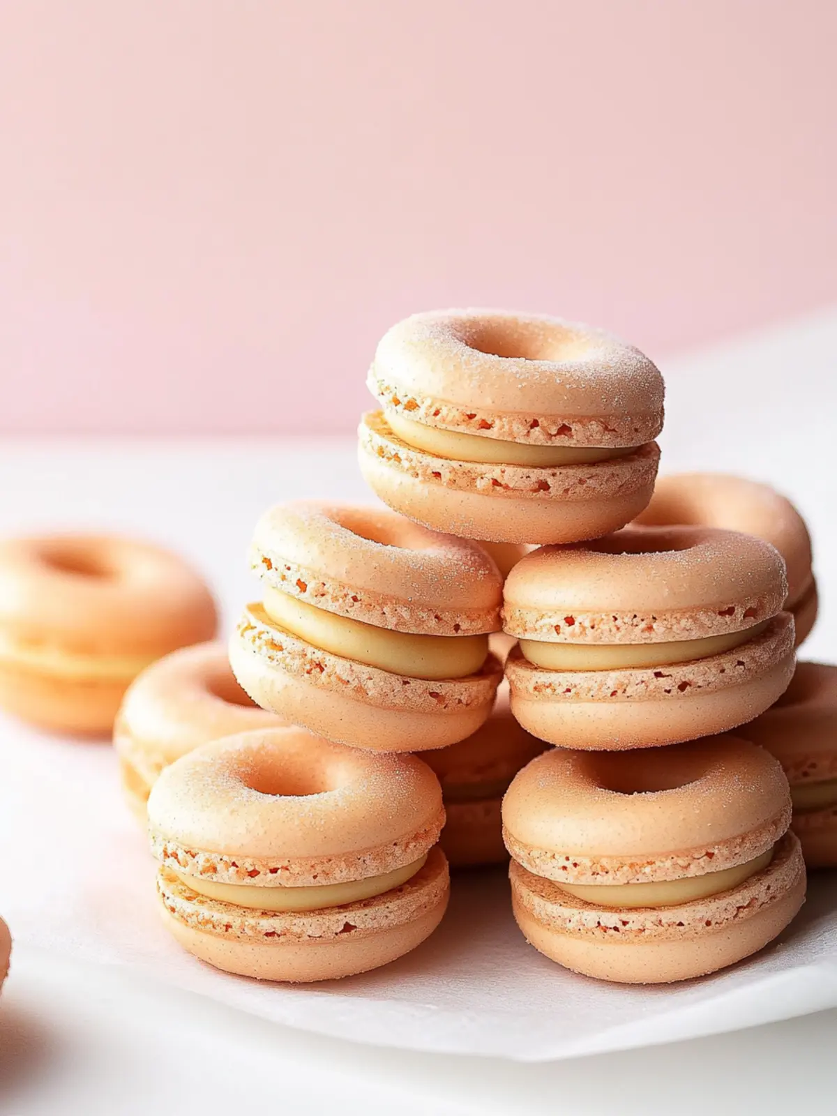 Irresistible Donut Macarons: A Sweet Twist You’ll Love 3 Donut Macarons