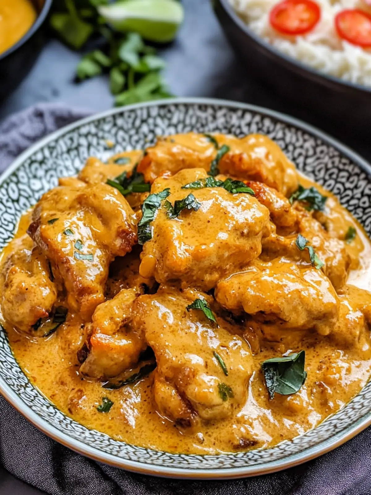 Savor the Flavor: Creamy Crispy Singapore Butter Chicken 2 Creamy Crispy Singapore Butter Chicken