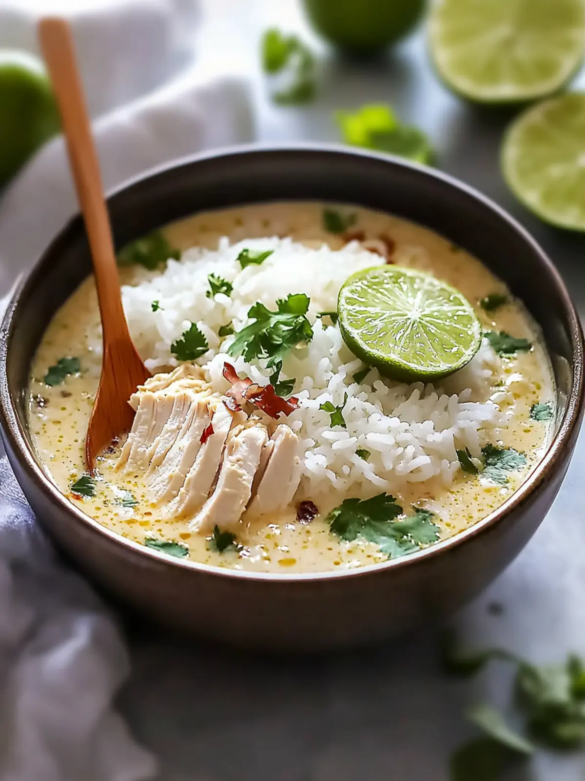 Delicious Coconut Chicken Brothy Rice for Cozy Nights 2 Coconut Chicken Brothy Rice