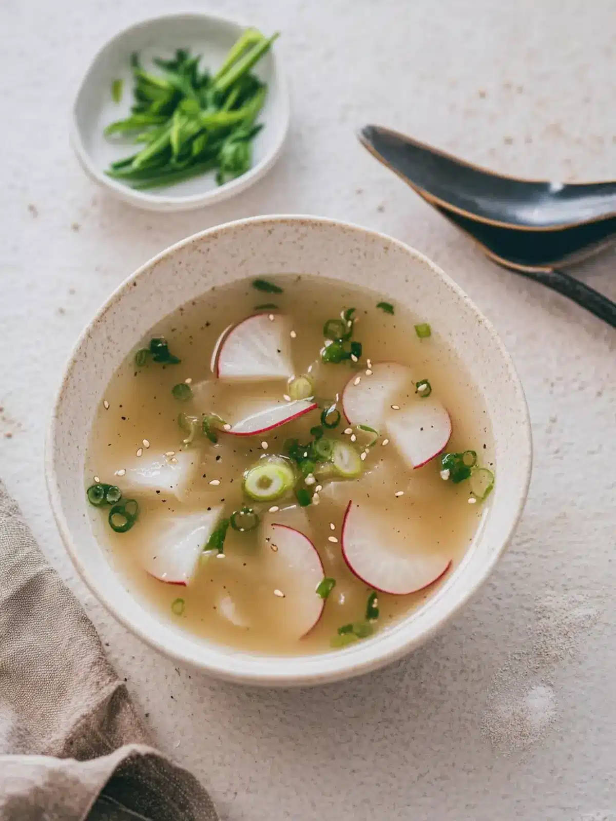 Warm Up with Heartfelt Korean Radish Soup Delight 2 Korean Radish Soup