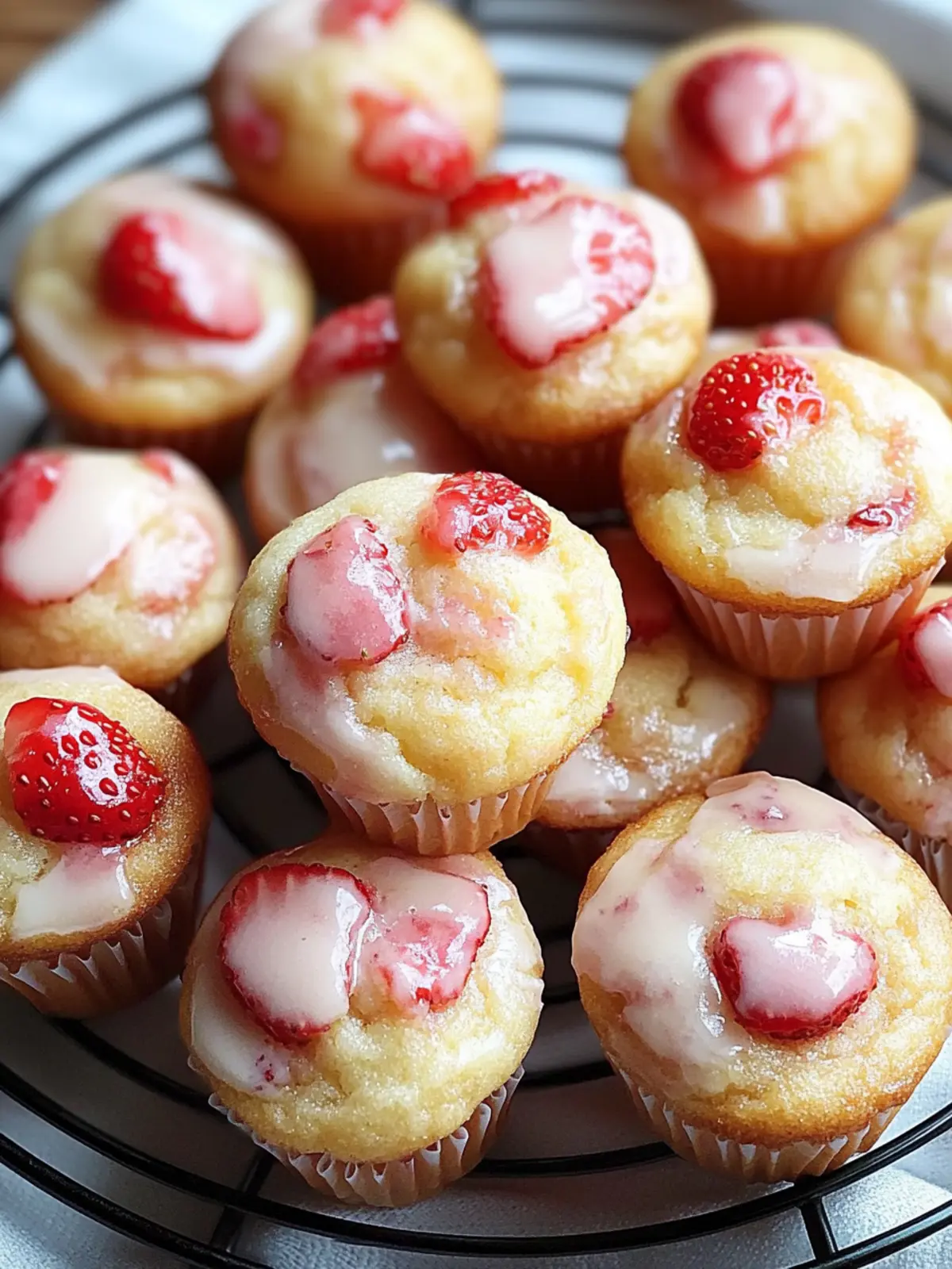 Delicious Strawberry Yogurt Mini Muffins for a Sweet Treat 5 Strawberry Yogurt Mini Muffins