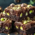 Decadent Pistachio Ferrero Rocher Brownies You’ll Crave 6 Pistachio Ferrero Rocher Brownies
