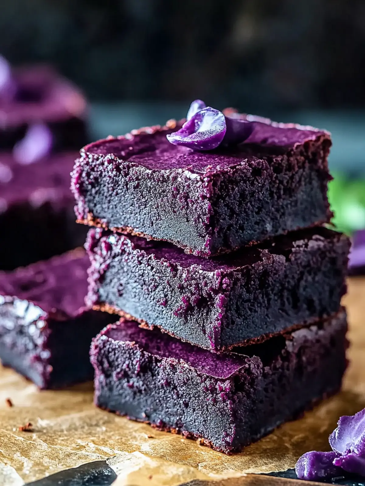 Indulge in Fudgy Ube Brownies That'll Wow Your Guests 2 Fudgy Ube Brownies