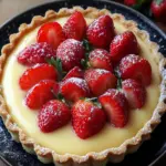 Delicious Vanilla Custard & Strawberry Tart for Sweet Moments 10 Vanilla Custard & Strawberry Tart