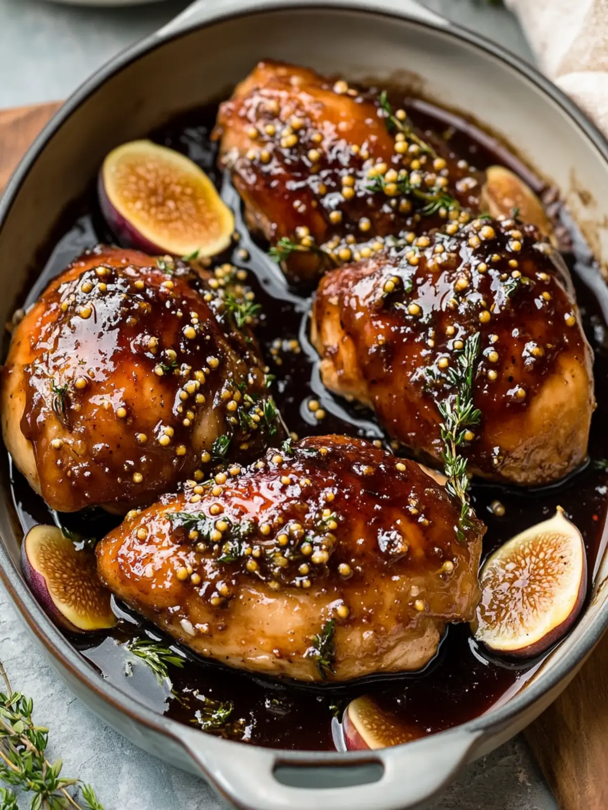 Balsamic Fig Glazed Chicken That Will Wow Your Dinner Guests 5 Balsamic Fig Glazed Chicken