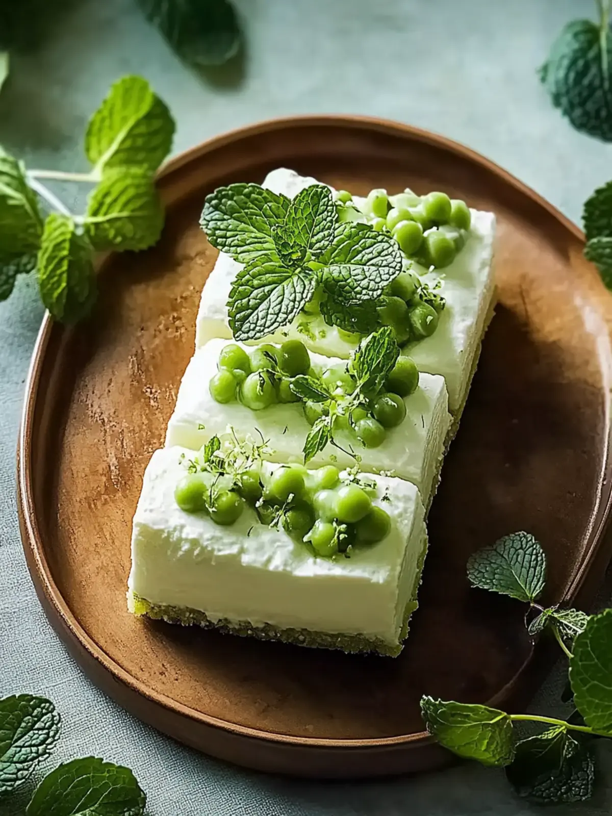 Creamy Pea Mint & Whipped Ricotta Terrine Recipe Delight 4 Pea Mint & Whipped Ricotta Terrine