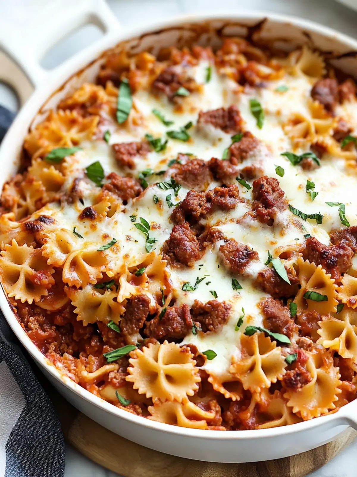 Savory Meat Lovers Pasta Casserole for Cozy Nights 2 Meat Lovers Pasta Casserole