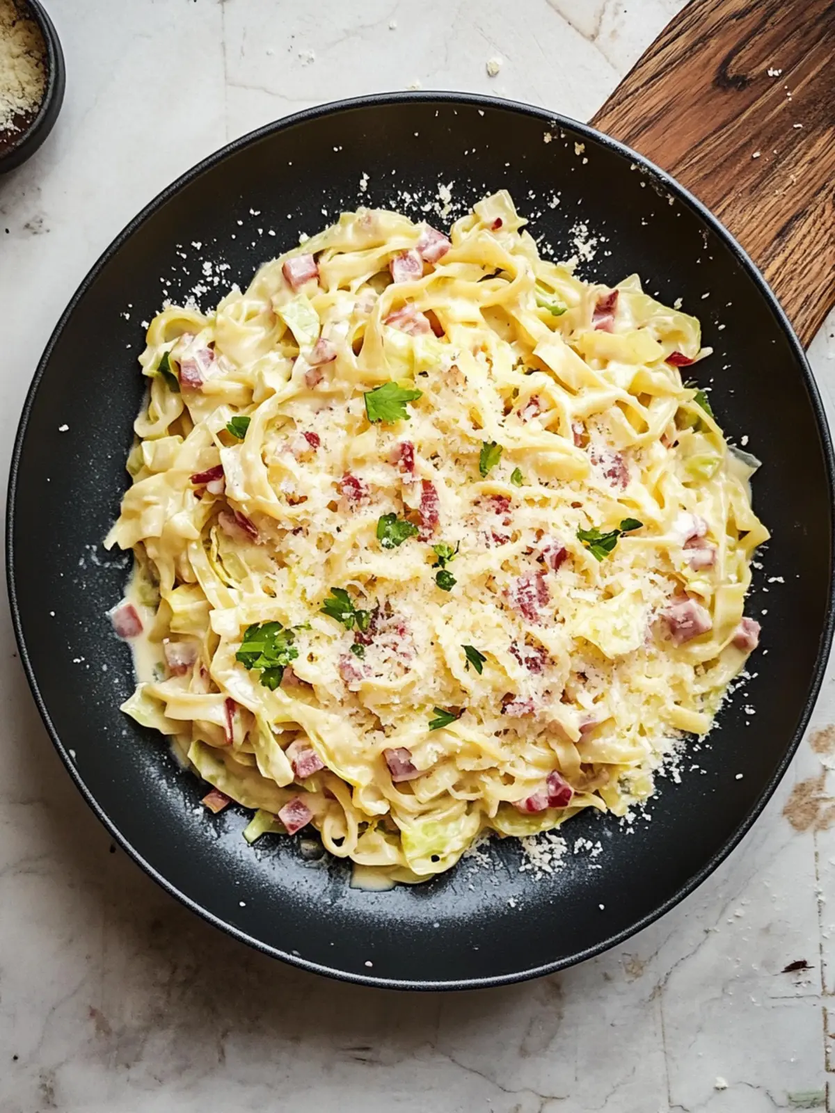 Creamy Cabbage Carbonara: A Tasty Twist on Tradition 5 Cabbage Carbonara