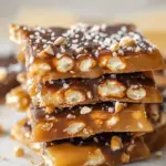 Indulge with Easy Salted Caramel Pretzel Bark Recipe 4 Salted Caramel Pretzel Bark