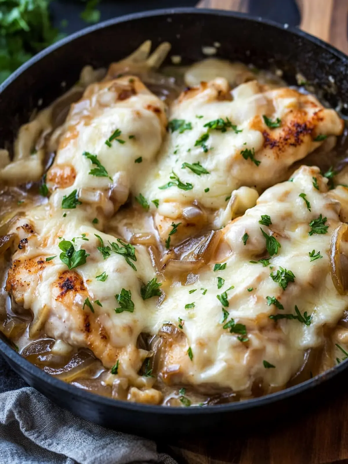 Savory French Onion Chicken: Comfort Food You'll Love 5 French Onion Chicken