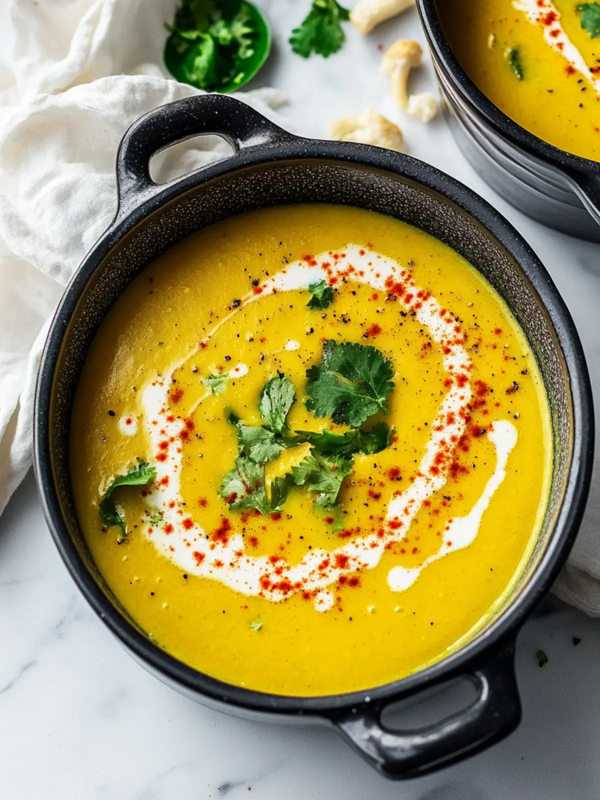 Healing Turmeric Cauliflower Soup for Cozy Nights In 4 Healing Turmeric Cauliflower Soup