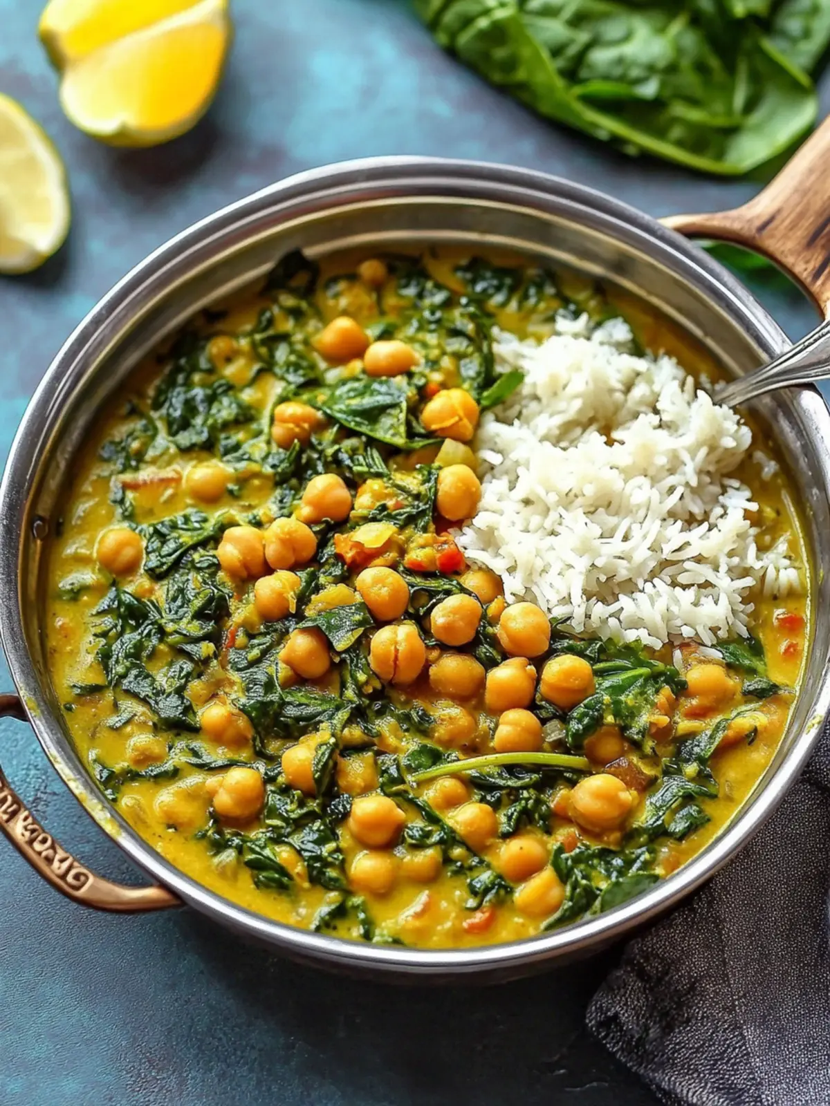 Chickpea and Spinach Curry: A Cozy Dinner Delight 3 Chickpea and Spinach Curry