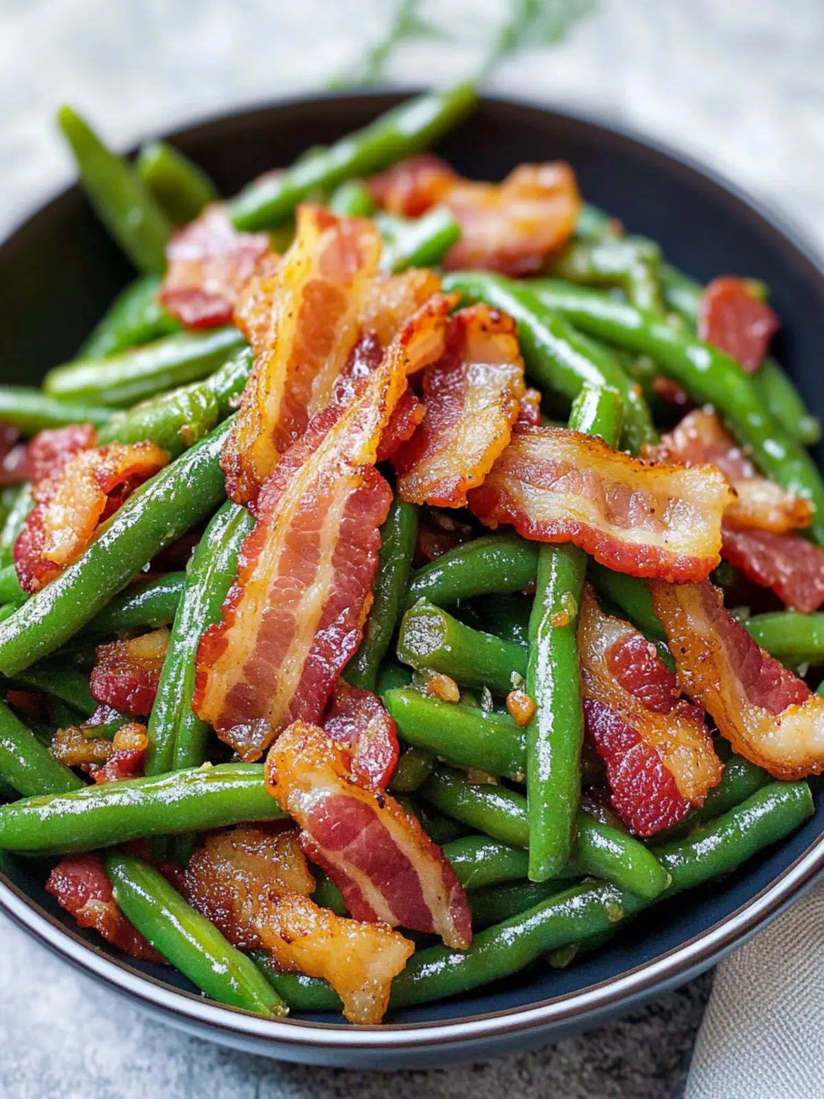 Savory Southern Bacon and Green Beans for Ultimate Comfort 2 Southern Bacon and Green Beans