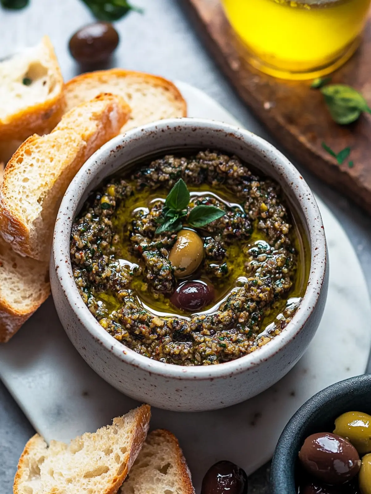 Elevate Your Snack Game with Easy Olive Tapenade Delight 4 Olive Tapenade
