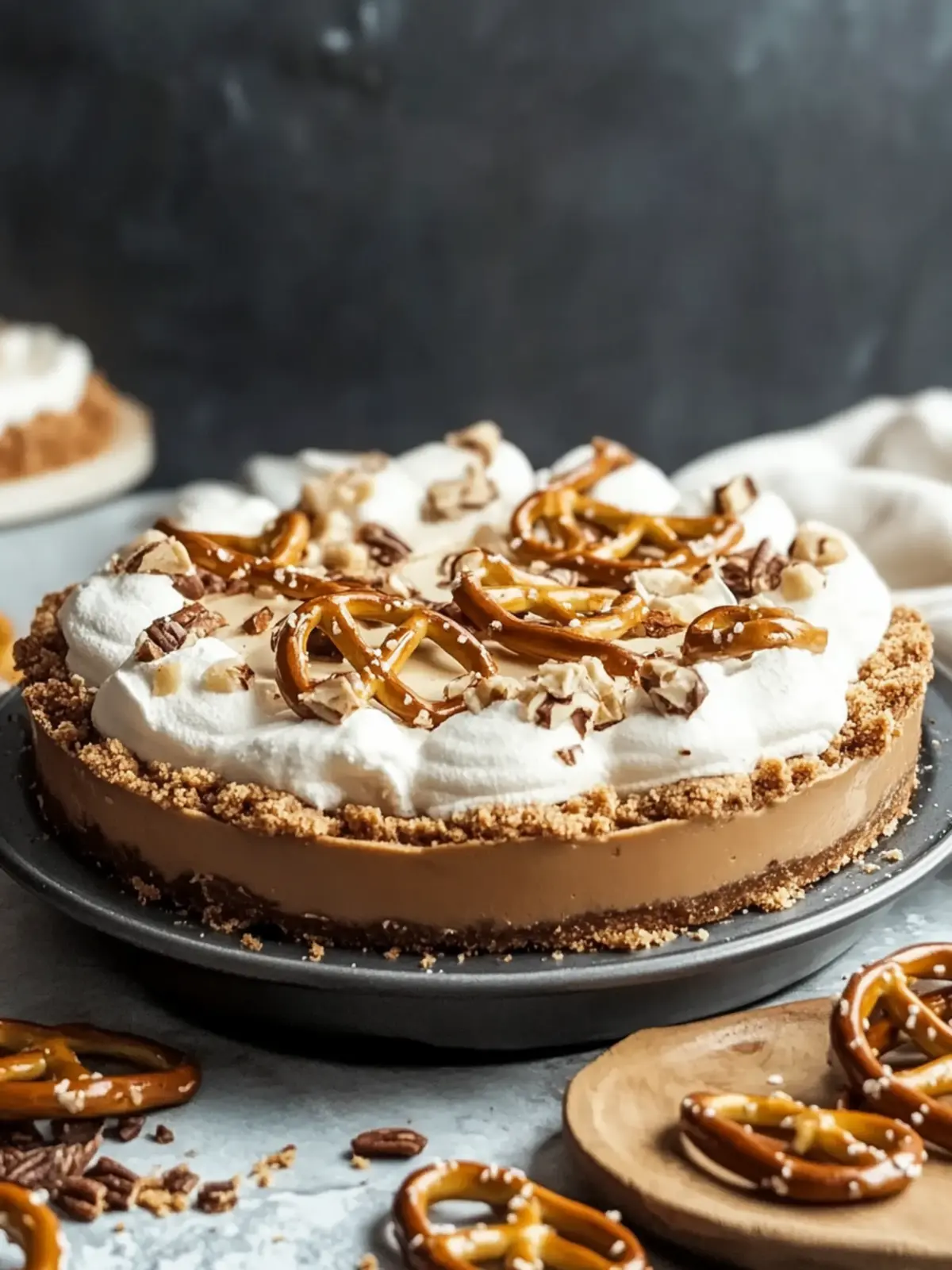 Irresistible Peanut Butter Pretzel Pie That Everyone Loves 3 Peanut Butter Pretzel Pie