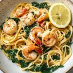 Lemon Garlic Shrimp Pasta With Spinach: A Flavorful Twist! 2 Lemon Garlic Shrimp Pasta With Spinach