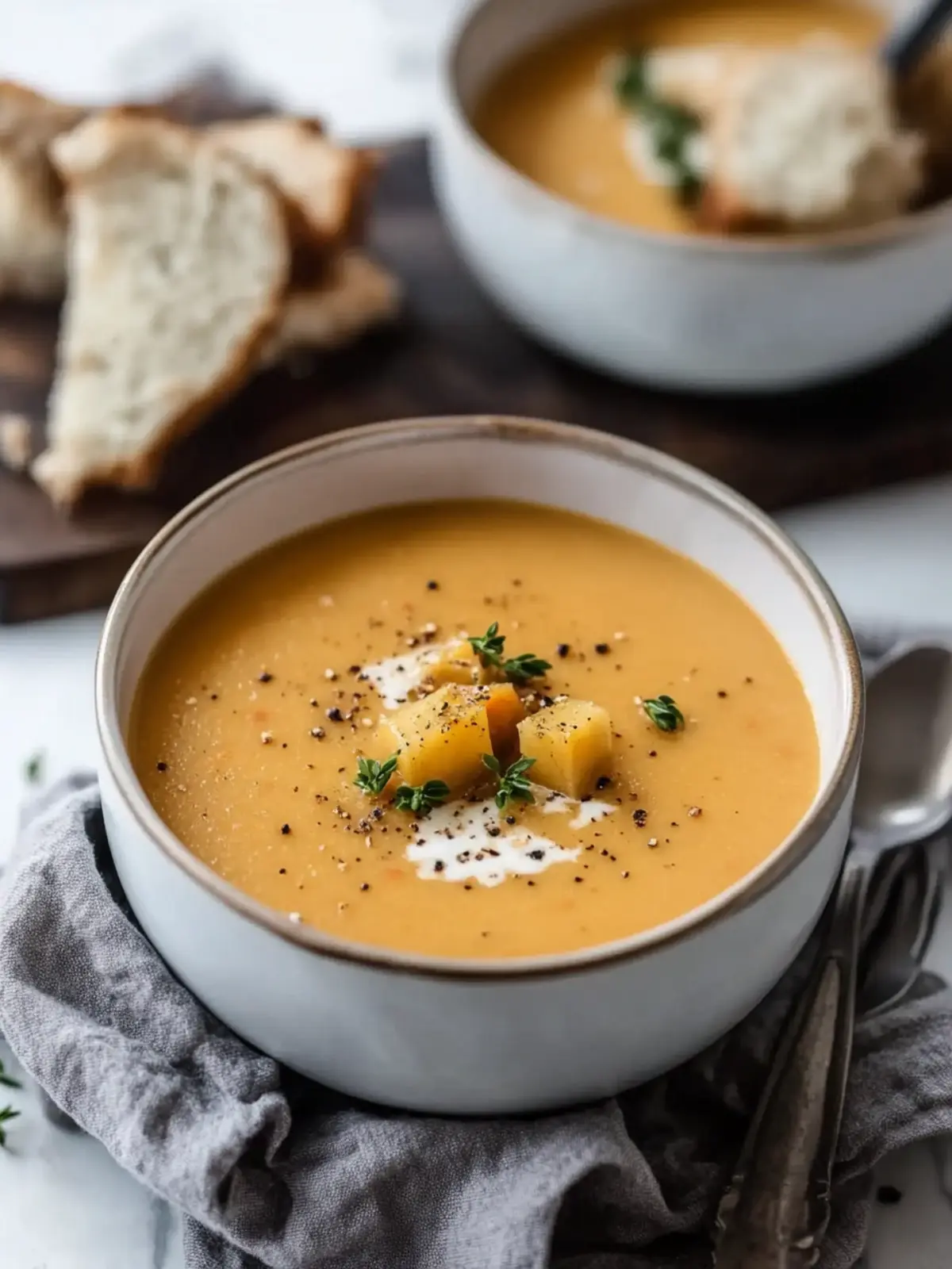 Creamy Roasted Vegetable Bisque You’ll Crave All Year 3 Roasted Vegetable Bisque