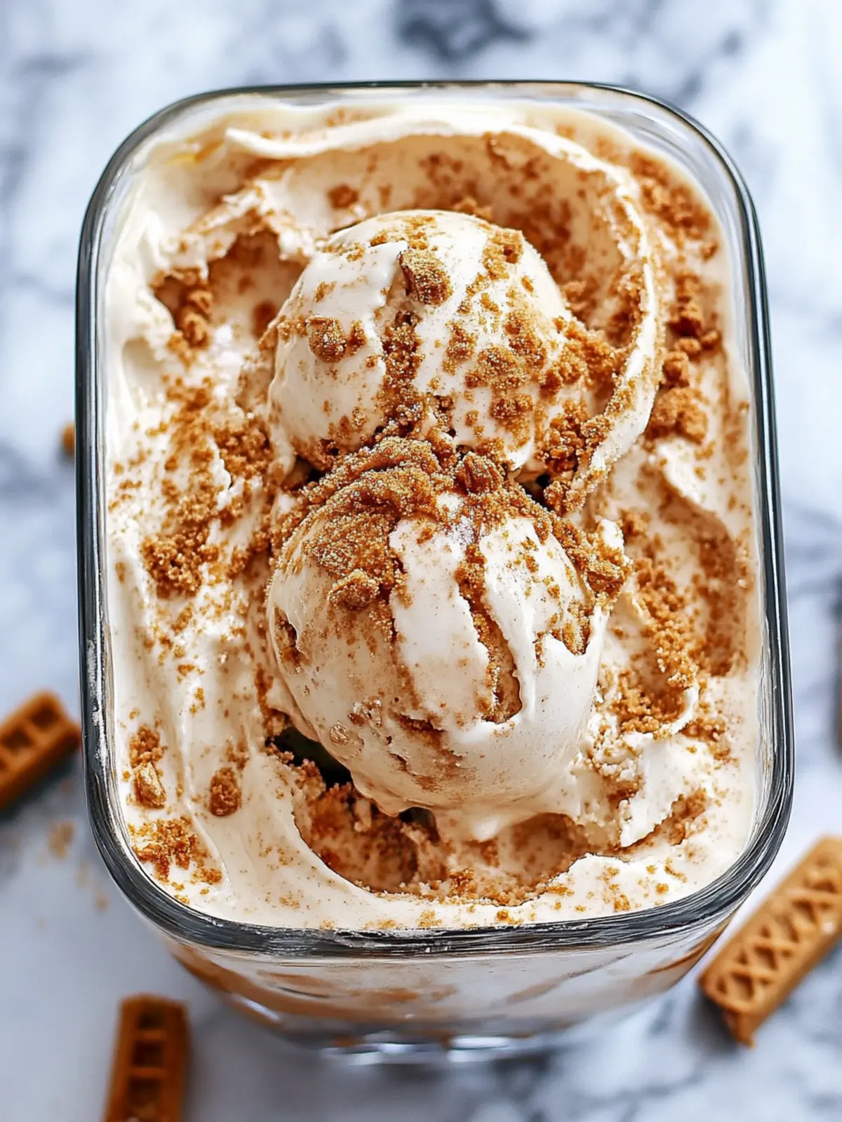 Delightful Homemade Biscoff Ice Cream Worth the Wait 5 Homemade Biscoff Ice Cream
