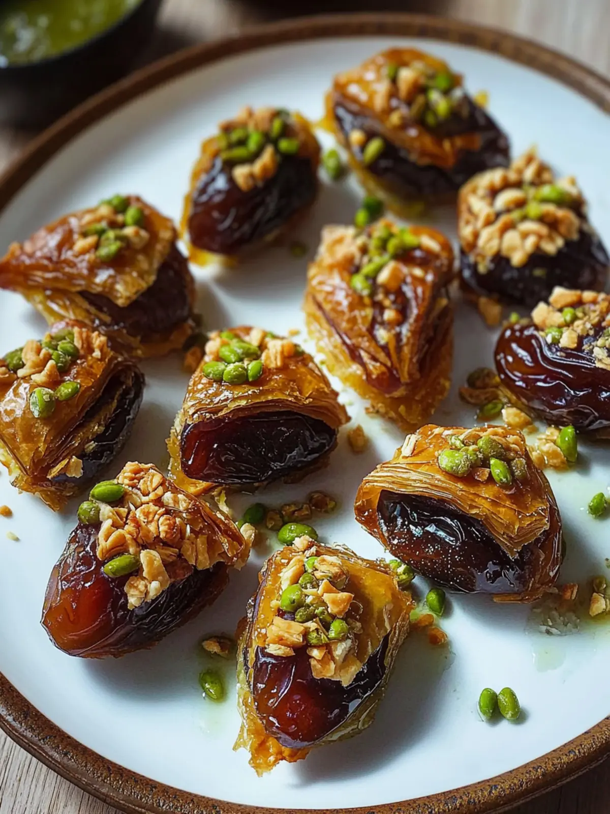 Baklava Stuffed Dates: Irresistibly Sweet & Nutty Delights 5 Baklava Stuffed Dates