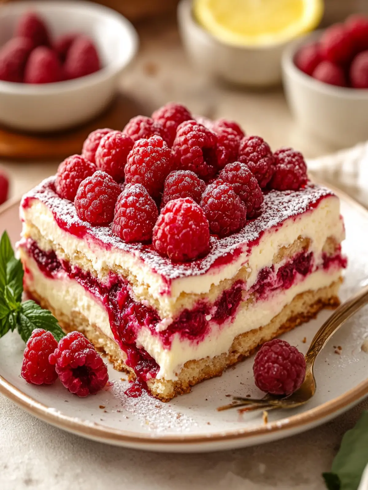 Deliciously Dreamy Fresh Raspberry Tiramisu You Must Try 5 Fresh Raspberry Tiramisu