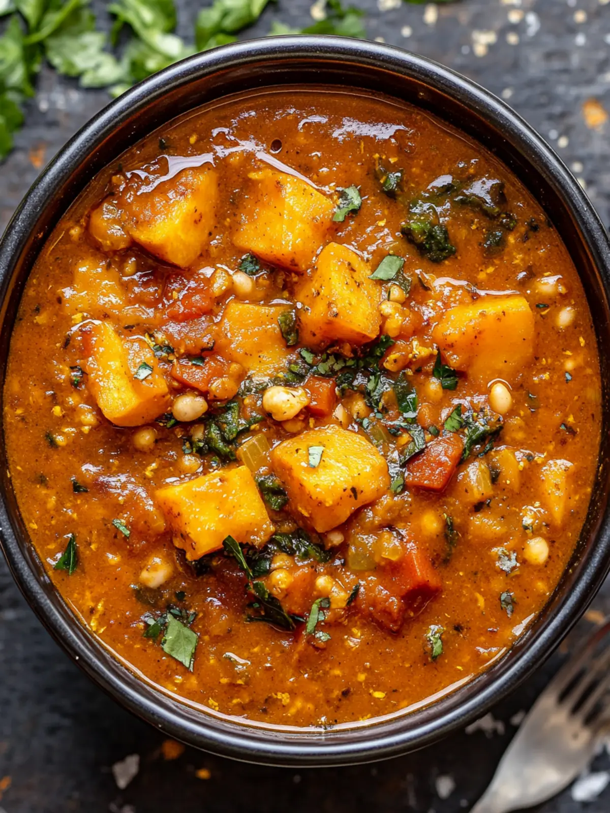 Warm Up with Hearty Vegan Sweet Potato Stew Tonight 4 Hearty Vegan Sweet Potato Stew