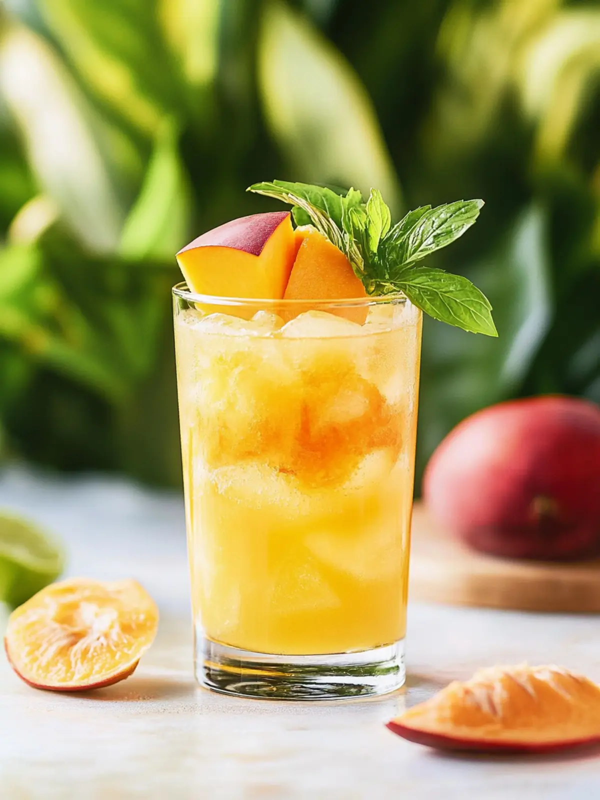 Refresh Your Day with a Mango Rum Swizzle Delight 3 Mango Rum Swizzle