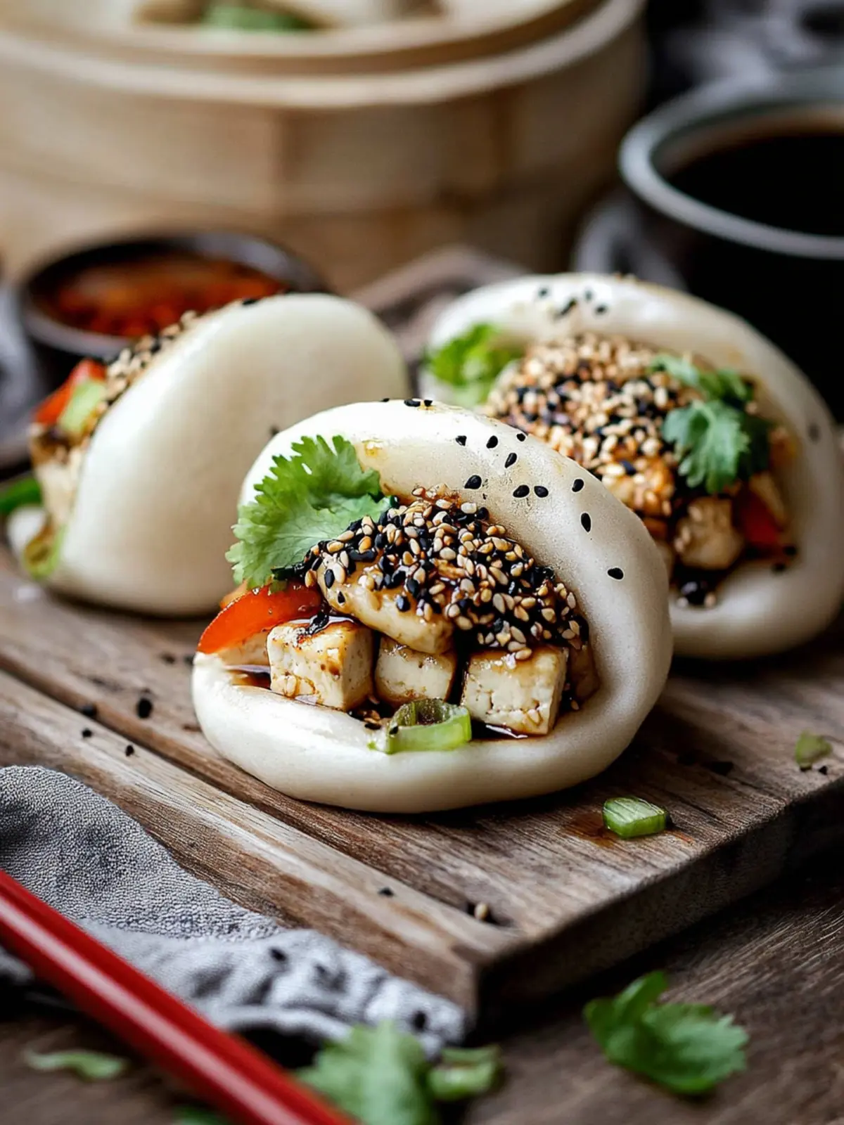 Deliciously Soft Steamed Vegan Hoisin Tofu Bao Recipe 5 Steamed Vegan Hoisin Tofu Bao