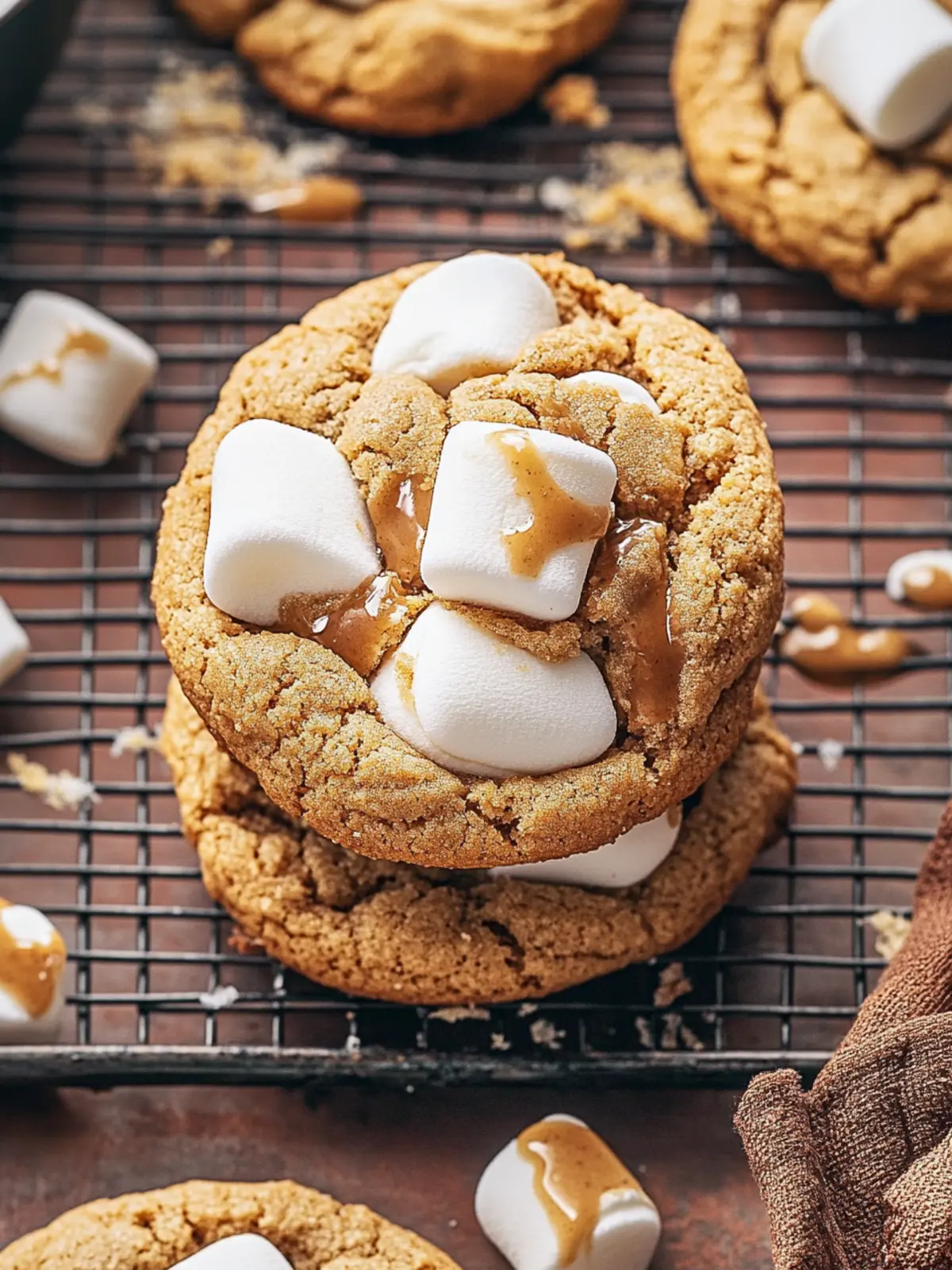 Peanut Butter Marshmallow Cookies That Melt in Your Mouth 3 Peanut Butter Marshmallow Cookies
