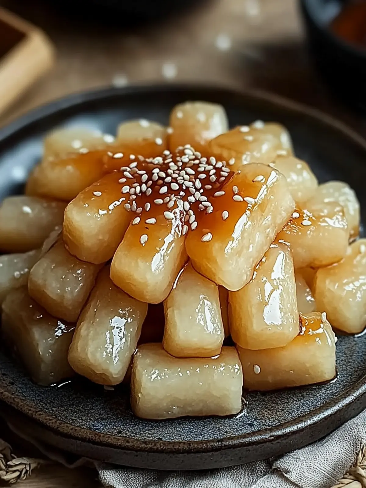 Irresistible Sweet Soy Butter Korean Rice Cake Recipe You'll Love 4 Sweet Soy Butter Korean Rice Cake