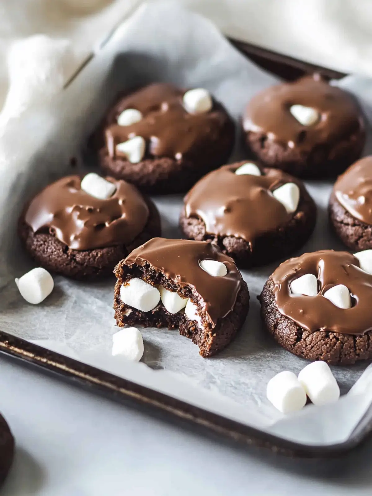 Decadent Chocolate Marshmallow Cookies for Cozy Moments 3 Chocolate Marshmallow Cookies