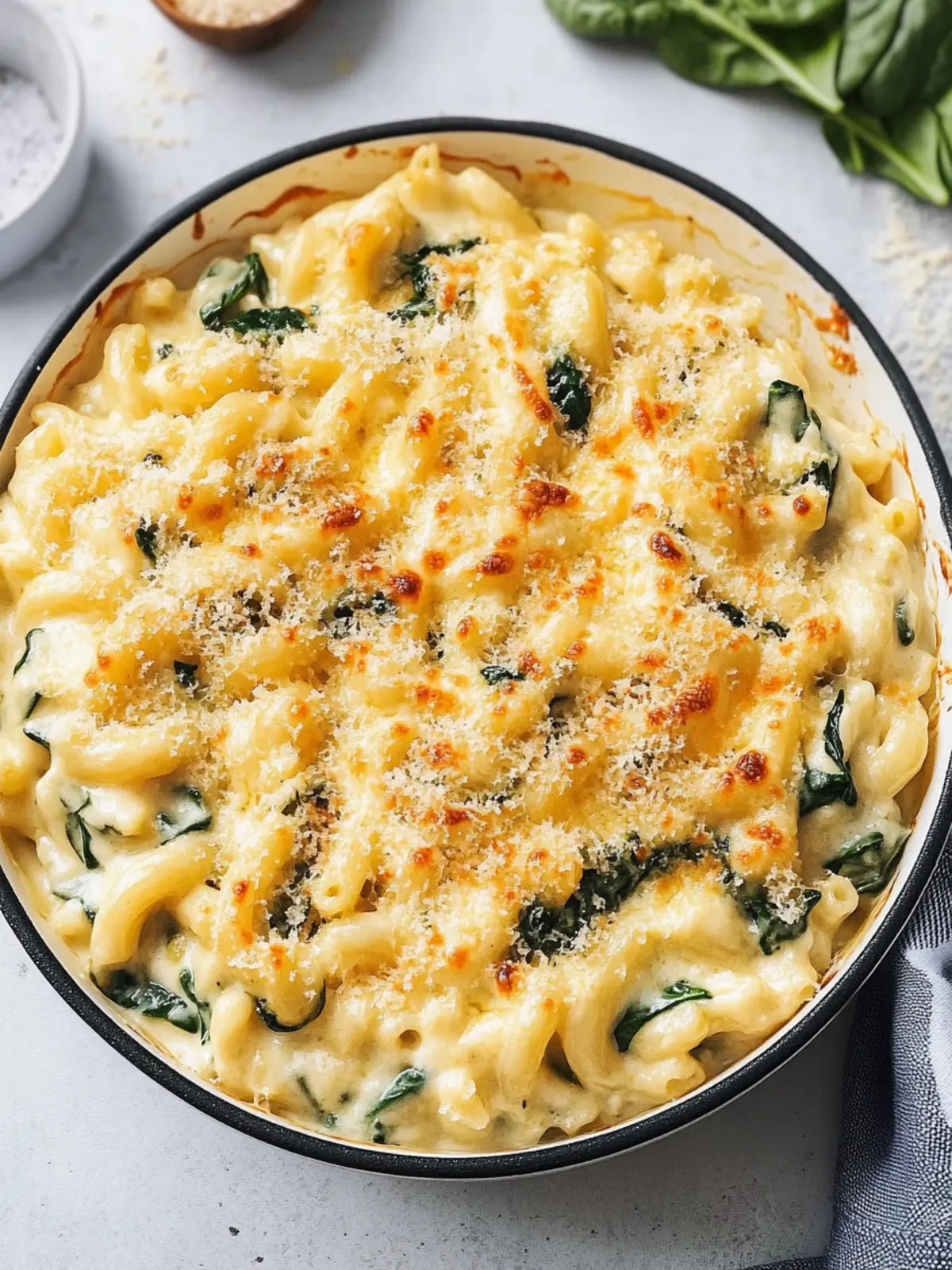 Creamy Spinach Artichoke Mac and Cheese Your New Favorite Comfort Food 5 Spinach Artichoke Mac and Cheese