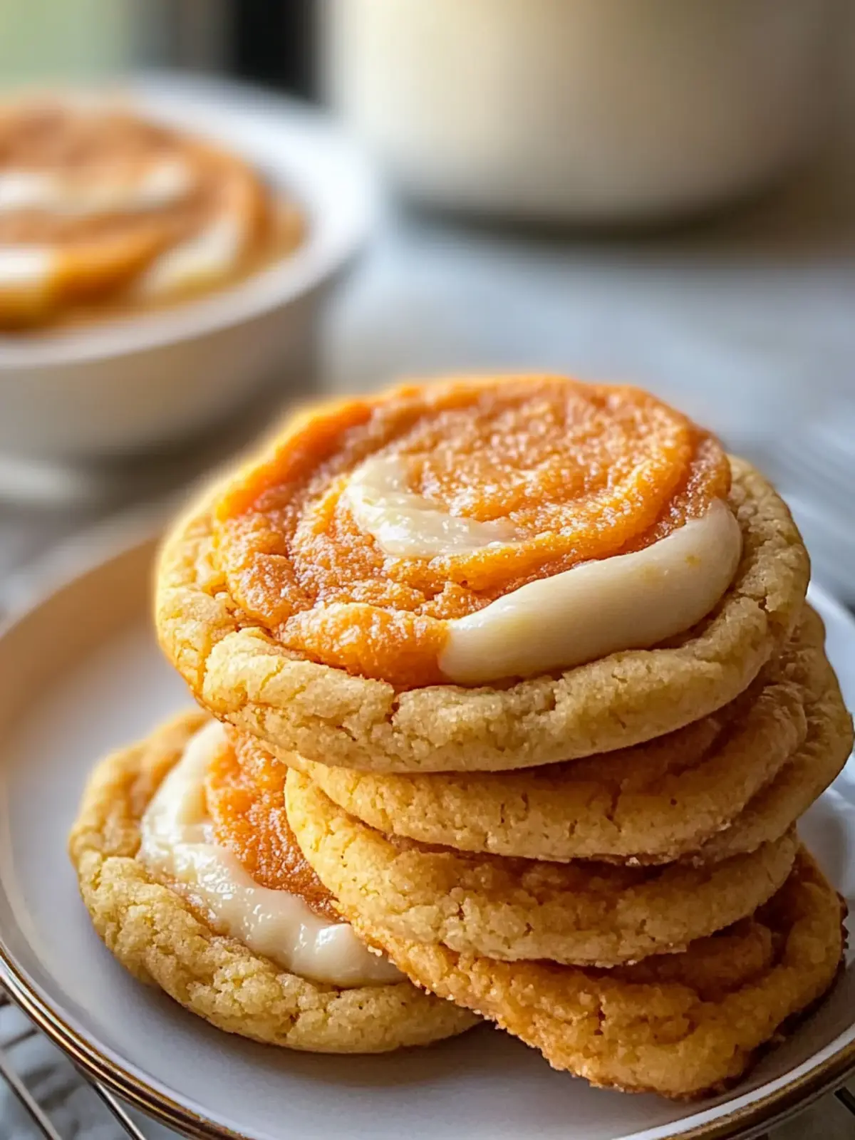 Sweet Potato Cheesecake Cookies: Fall’s Irresistible Treat 2 Sweet Potato Cheesecake Cookies