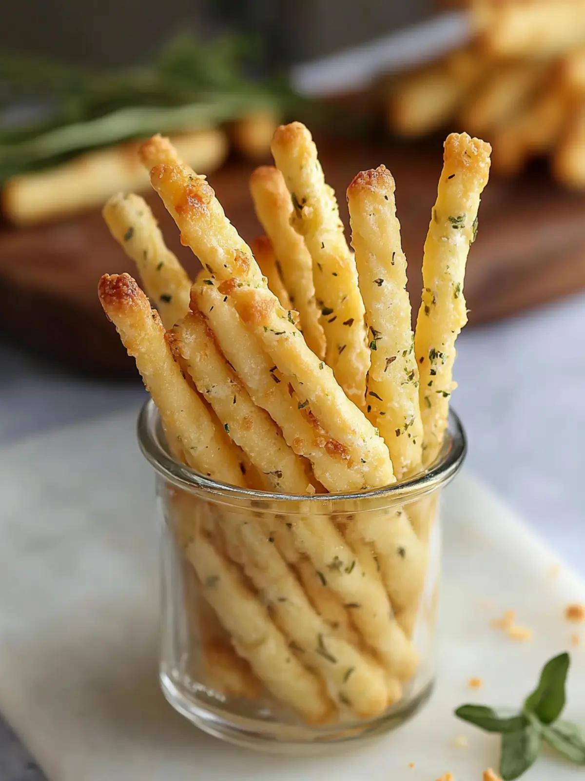 Cheddar & Herb Cheese Straws Perfect for Home Snacking Delight 3 Cheddar & Herb Cheese Straws