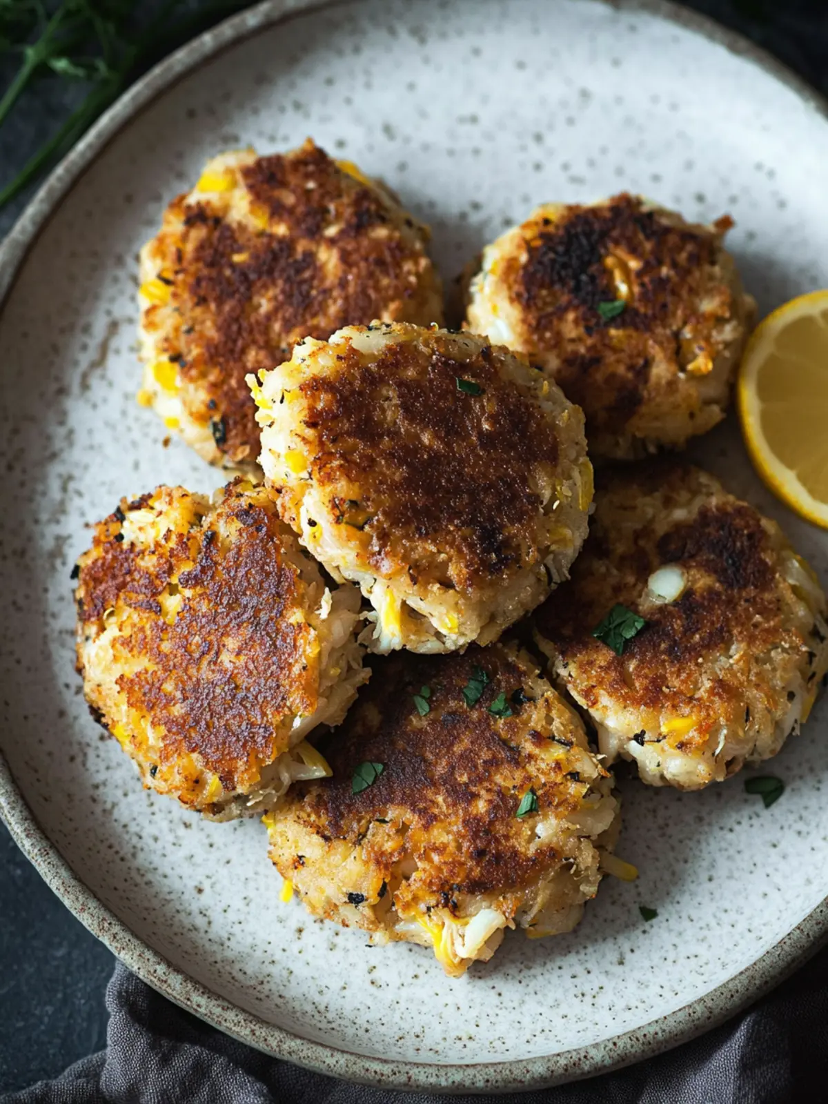Savory Lion's Mane Crab Cakes for a Delicious Twist 2 Lion’s Mane Crab Cakes