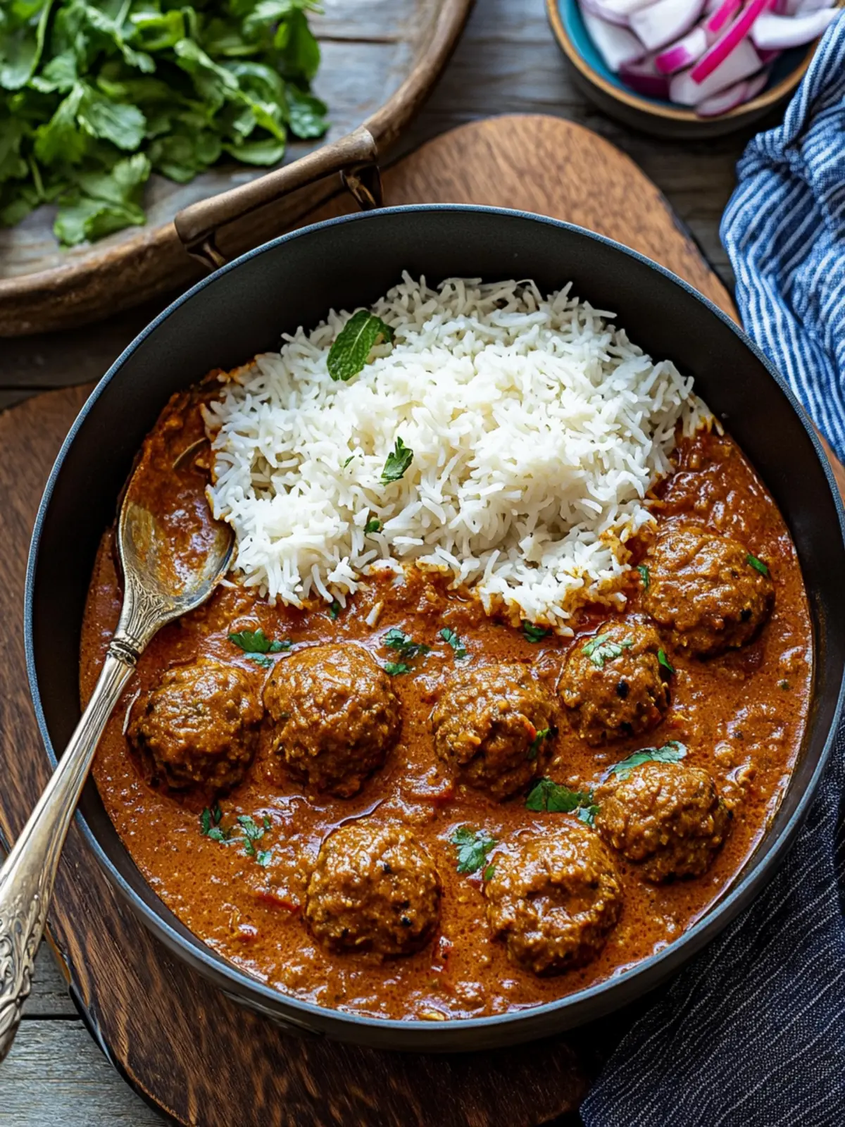 Lamb Kofta Curry with Mint Yoghurt: A Flavorful Journey Home 5 Lamb Kofta Curry with Mint Yoghurt