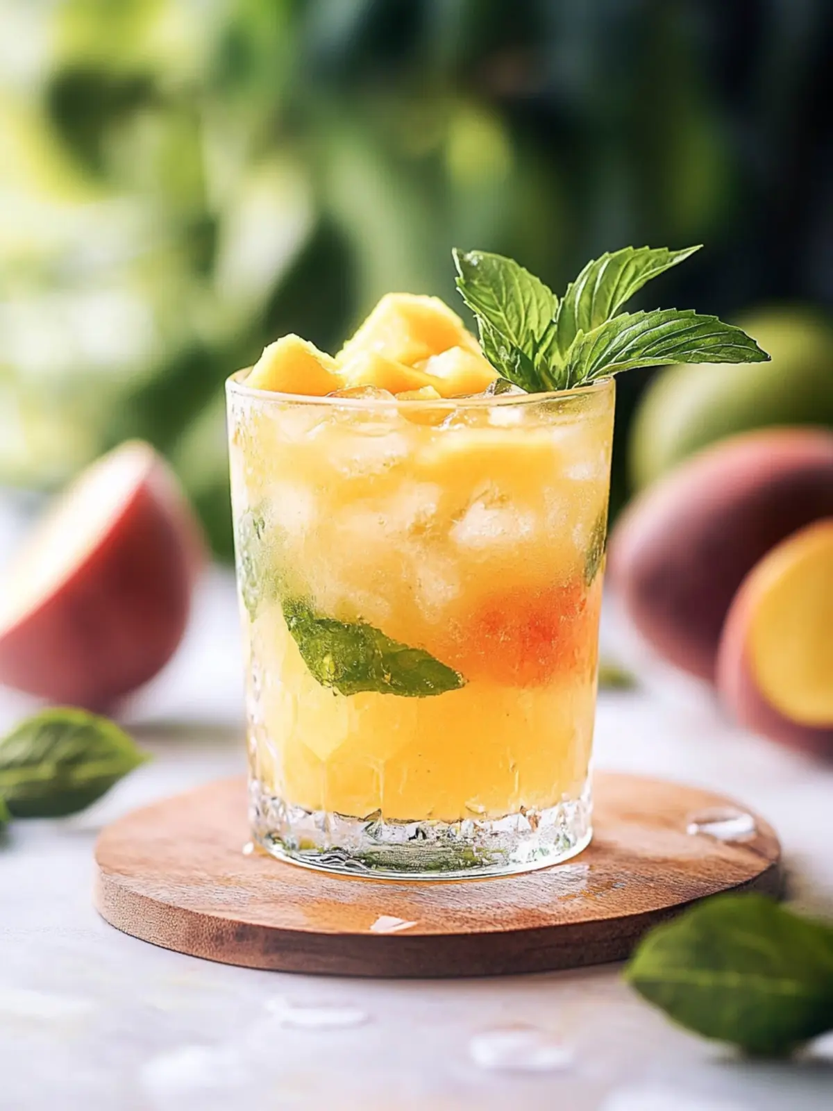 Refresh Your Day with a Mango Rum Swizzle Delight 2 Mango Rum Swizzle