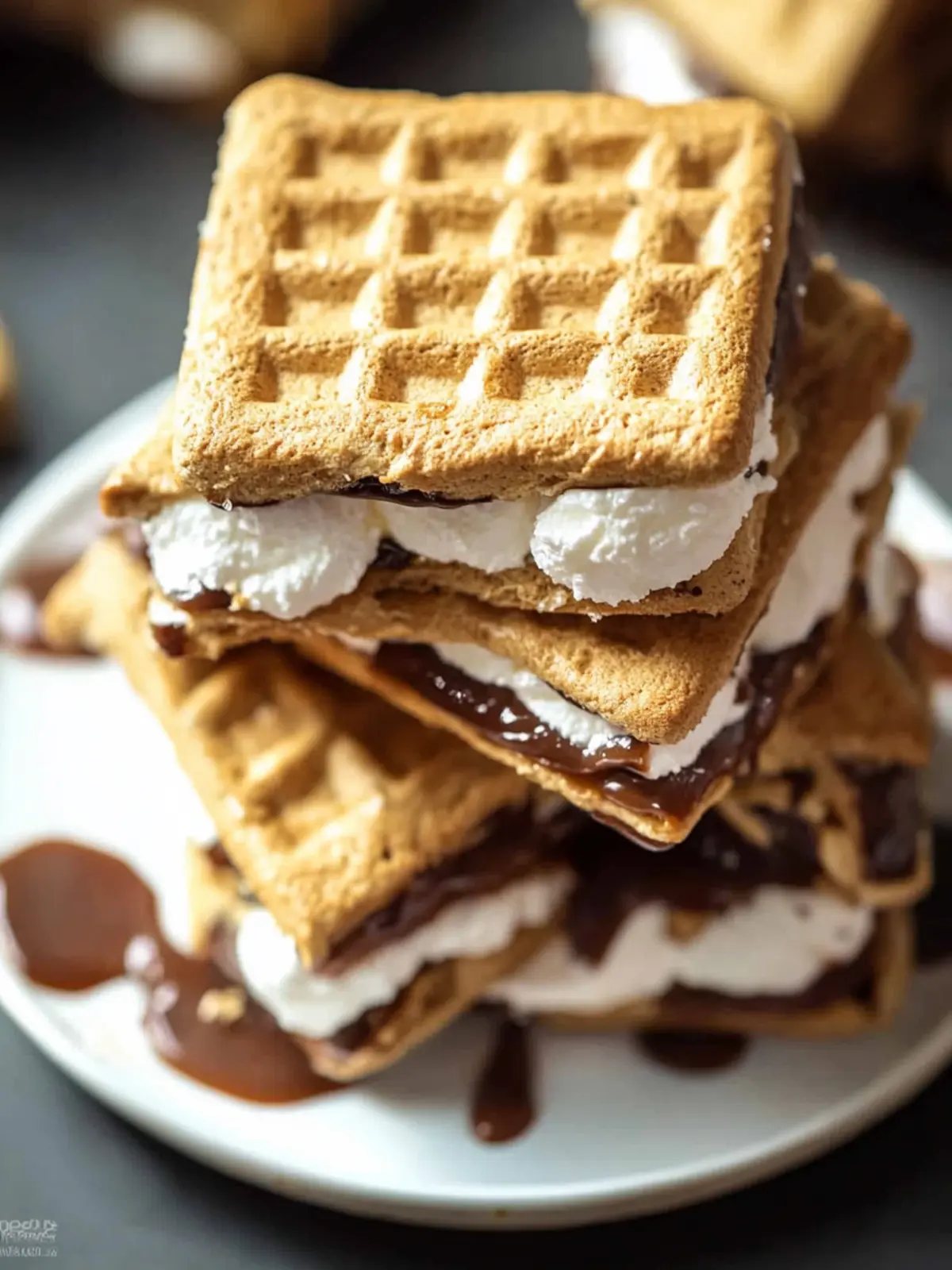Irresistible Salted Caramel S’mores in Minutes! 4 Salted Caramel S’mores