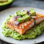 Baked Salmon with Avocado Mash for a Quick Gourmet Delight 8 Baked Salmon with Avocado Mash