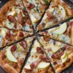 Bacon Blue Cheese Pizza with Apple: A Flavorful Twist 8 Bacon Blue Cheese Pizza with Onion and Green Apple