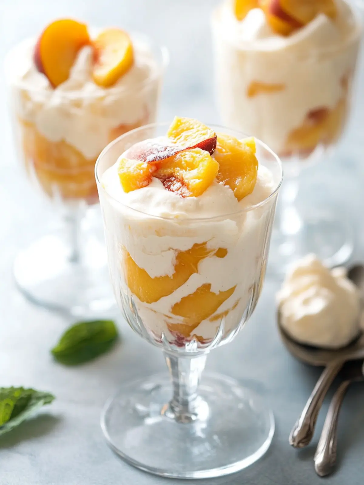 Delicious Peaches and Cream: A Refreshing Summer Treat 3 Peaches and Cream