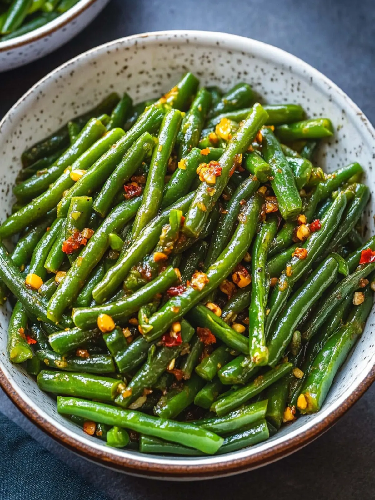 Sizzling Garlic Chili Green Beans in Just 15 Minutes 5 Garlic Chili Green Beans