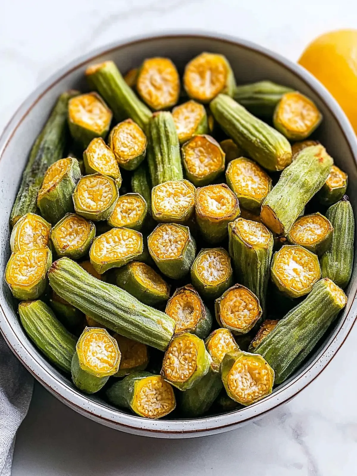 Crispy Air Fryer Okra That Will Change Your Snack Game 5 Air Fryer Okra