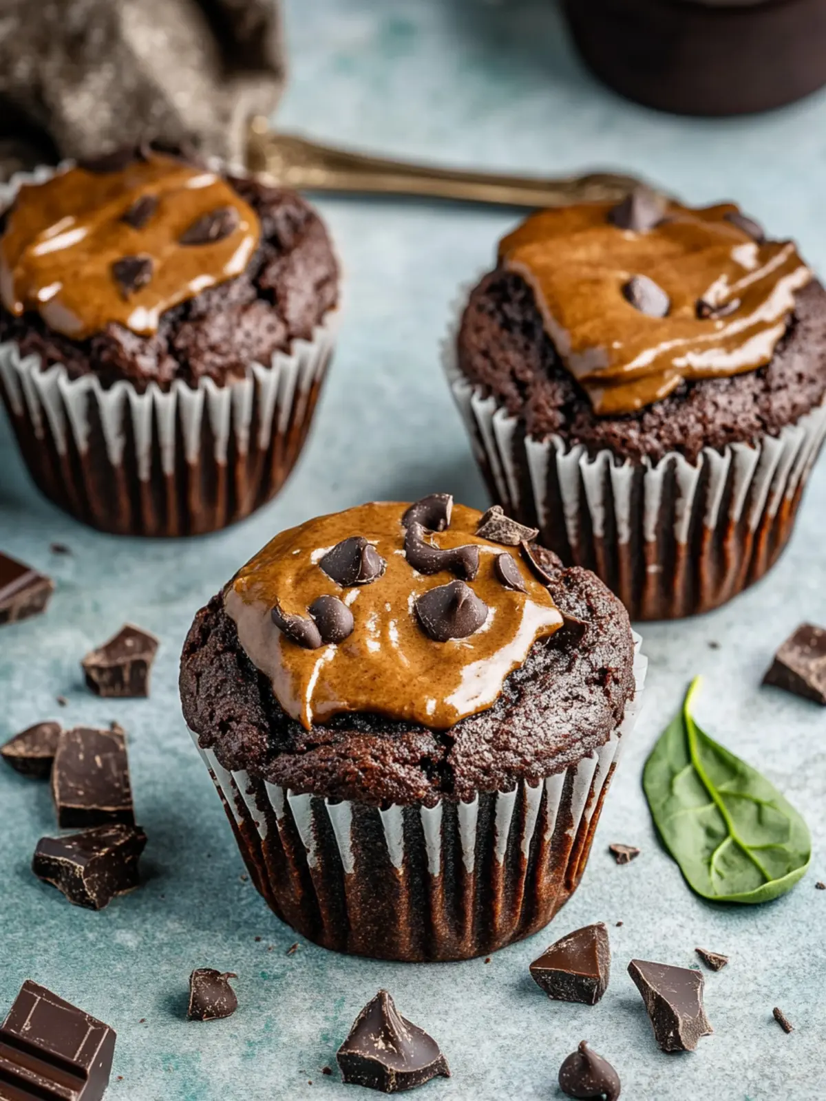 Delicious Chocolate Spinach Muffins That Kids Will Love 2 Chocolate Spinach Muffins