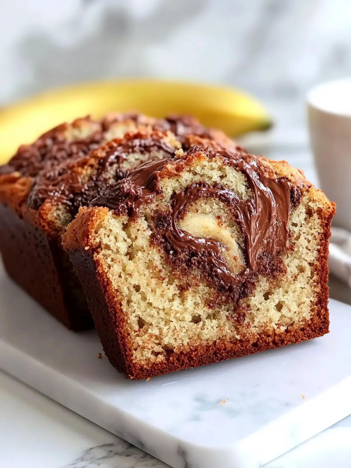 Irresistible Nutella Swirl Banana Bread That's Pure Bliss 5 Nutella Swirl Banana Bread