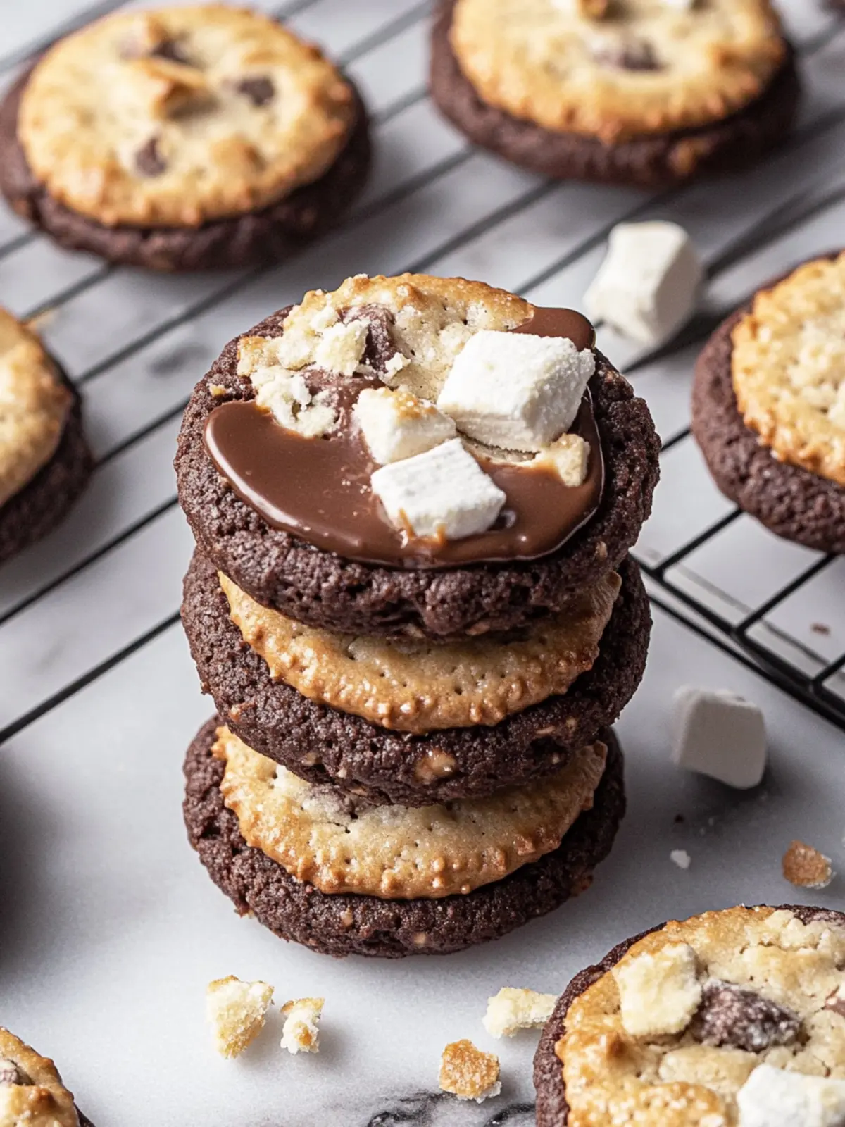 Delectable S’more Cracker Cookies Easy to Make at Home 4 S’more Cracker Cookies