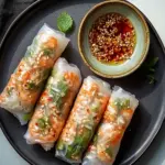 Delicious Air Fryer Rice Paper Noodle Rolls You Can Customize 6 Air Fryer Rice Paper Noodle Rolls