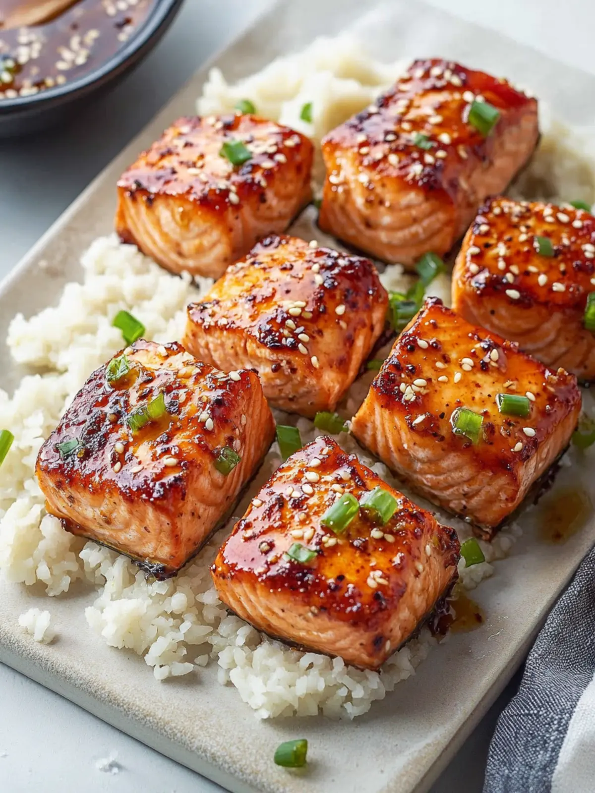 Irresistible Honey Garlic Salmon Bites Ready in 25 Minutes 2 Honey Garlic Salmon Bites